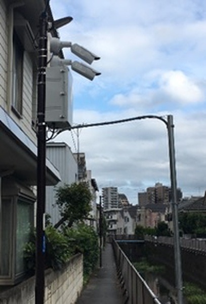 NECが防災用「スマート街路灯」を杉並区に納入　河川の氾濫や冠水を監視、YouTubeリアルタイム配信　スマートシティへ