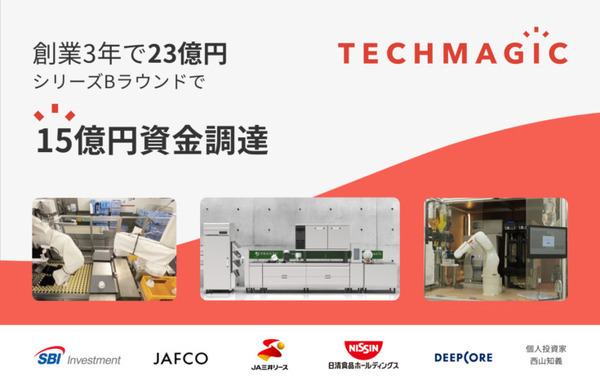 栄養バランスを正確に調整・盛り付けるロボットの開発 調理ロボットのTechMagicと日清食品が共同で開始