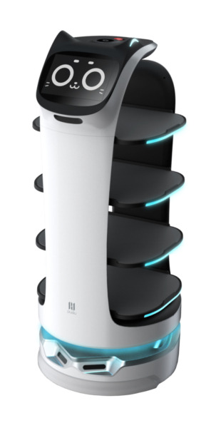 パナソニック産機システムズがPUDU社製「配膳・案内ロボット」の受注販売を開始 店舗運営の省力化・効率化に貢献