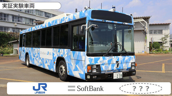 【速報】JR西日本とソフトバンクが自動運転バスと隊列走行で連携　具体的に見えてきた未来の自動運転バスのBRT活用