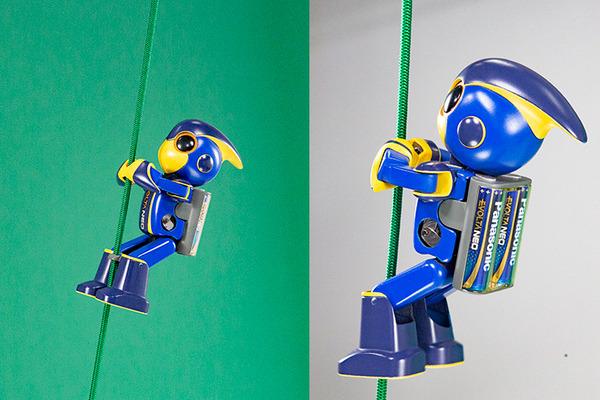 パナソニックの「エボルタNEO」くんがギネス世界記録に挑戦！ロープで1,111m登頂をめざす　みんなの声援ツイートが記録達成の鍵