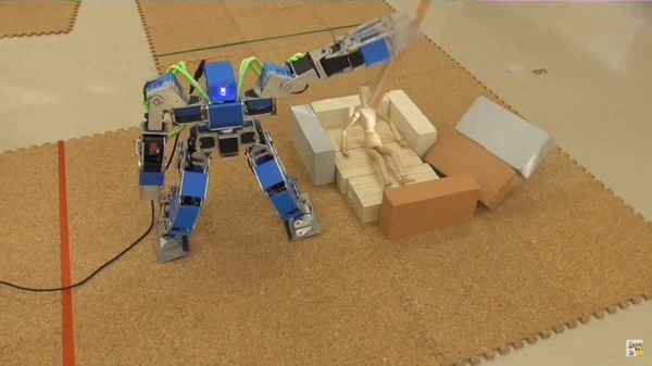 災害救助を題材とした「ヒト型レスキューロボットコンテスト 2021」ビデオ審査方式で開催 今年は要救助者の扱いを重視