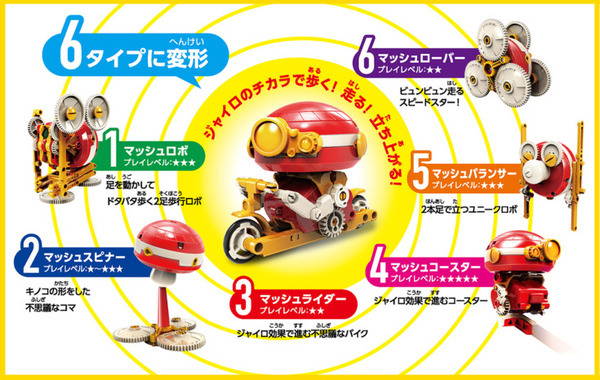 電子工作キット「エレキット」に新商品！「ロボタイミー」「マッシュ！」「ロボスイミー」「ピカロ」同時発売