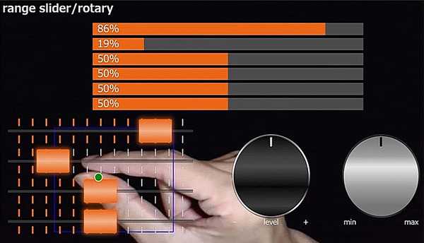 画面には触れず 空中で文字入力やドラッグ操作　非接触AI入力システム「KAIBER Touchless」医療/厨房/工場/店頭などに本格展開へ