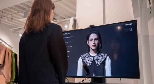 日本初！会話AI搭載バーチャルヒューマン「アデラ」新宿ルミネに登場「Ameri VINTAGE」で相談から雑談まで対応