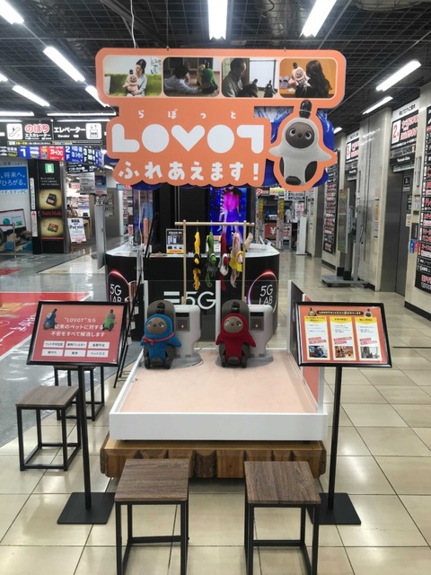 ヨドバシカメラで『LOVOT』と触れ合える！秋葉原(東京)、梅田(大阪)の2店舗に常設コーナーがオープン