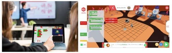 アイルランド発、バーチャルロボットを使ったプログラミング養育教材「Robotify」日本語版の販売が開始