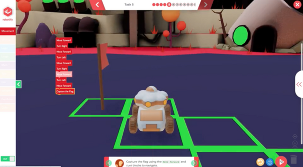 アイルランド発、バーチャルロボットを使ったプログラミング養育教材「Robotify」日本語版の販売が開始