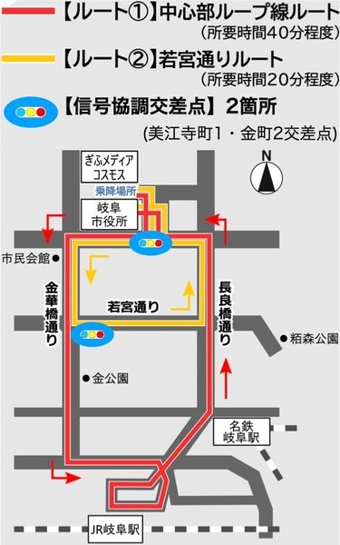 「乗務員がいないバス」の実現に向け、BOLDLYが岐阜県初「ハンドルがない自動運転バス」公道実証実験　信号協調や顔認証も導入