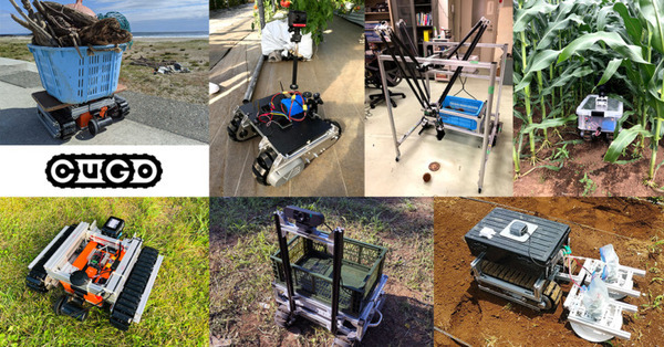 取り付けるだけで移動ロボットを作れるCuboRexの「CuGo」300台導入突破 自動除草ロボットなどの導入事例を公開