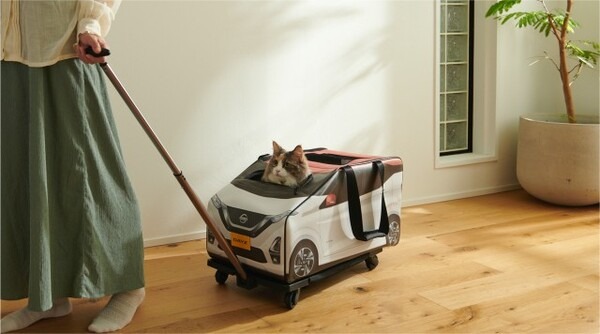”可愛いすぎる” ねこ用軽自動車「にゃっさんデイズ」が帰ってきた！日産デイズCMをねこで完全コピーしたWEBムービー公開
