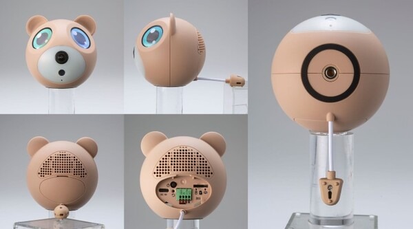 クマのフィギュア? 実は見守りカメラの「ぴよかめ」 可愛い見た目でスマホから見守る充実機能　CAMPFIREで40%オフ