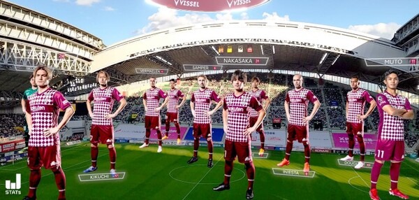 楽天モバイルとヴィッセル神戸、5Gミリ波とVPSで試合情報や選手達をAR表示、AR広告と決済の実証実験にも成功