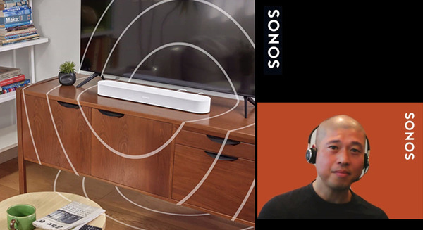 Sonosがサウンドバー新製品「Sonos Beam(Gen2)」発売　映画やライブ、ゲームで高音質3D音響を実現　LiLiCo対談動画も公開