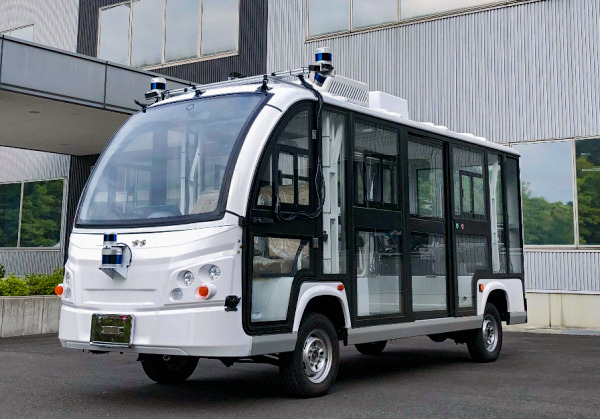 【長野県初】市街地の一般公道をEV自動運転バスで走る社会実装実験　市民向け一般乗車予約受付中　アイサンテクノロジー