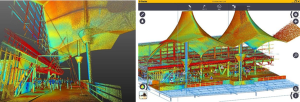 ニコン・トリンブルが自律型四足歩行ロボット「Spot」とTrimble製スキャナの空港活用事例を公開　展示会でSpotの実機展示も発表