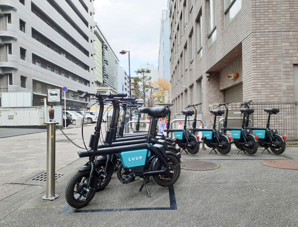 京都市で電動マイクロモビリティのシェアリングサービス「LUUP」開始　主要ポートは京都駅、二条駅、三条駅、出町柳駅