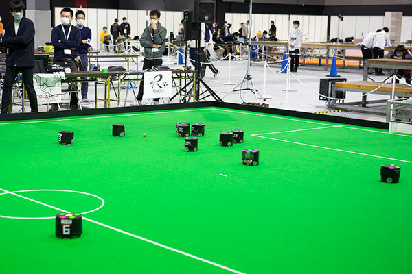 AI×ロボットの国際競技大会/展示イベントに家族連れ多数、活気で溢れる「ロボカップアジアパシフィック2021あいち」現地レポート
