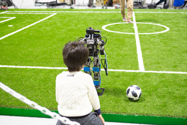 AI×ロボットの国際競技大会/展示イベントに家族連れ多数、活気で溢れる「ロボカップアジアパシフィック2021あいち」現地レポート