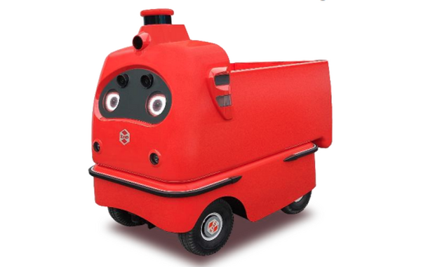 ドローンと配送ロボットが連携して郵便物を配送 日本郵便の配送試行 ACSLが「ACSL-PF2」を提供