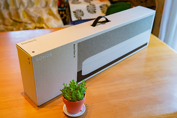 映画やライブ映像を高音質で楽しむサウンドバー「Sonos Beam (Gen 2)」製品レビュー　開封の儀からファーストインプレまで