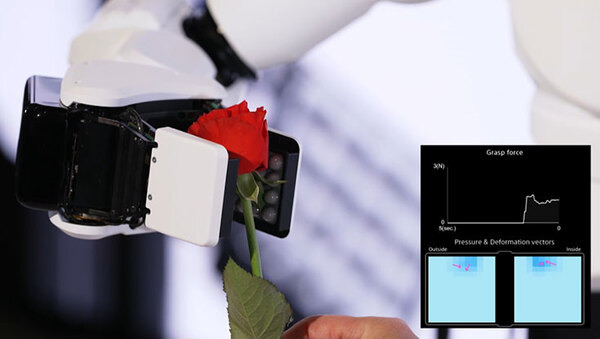 【速報】ソニーが世界初のロボットハンド技術を披露　未知の物をやさしく壊さずつかむマニピュレーター