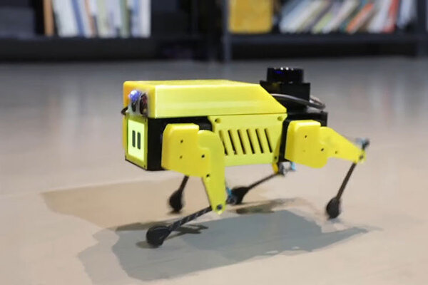 四足歩行ロボット犬「Mini Pupper」(ミニぷぱ)　超小型LiDARで自律移動、カメラで物体認識もできる 「Makuake」で日本初上陸