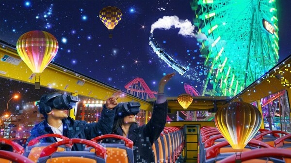 横浜の街を未来が見えるバスが走る！「リアル×ヴァーチャル」ネイキッドと京急、次世代型ツーリズムXRツアーをスタート