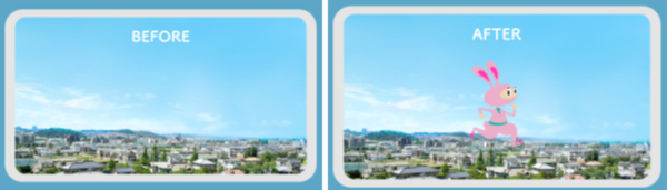 車窓にスマホをかざすと「うさぎ忍者」が走る 移動時間をエンターテインメントにする「にんじゃWINDOW」提供開始