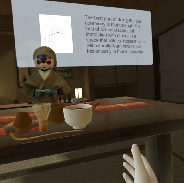 茶道ロボット「千のロビ」、茶道VRを用いたデモ体験「CES 2022」に出展 テーマは「ROBOT MATCHA CAFE」