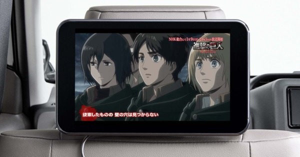 タクシーアプリ「S.RIDE」で『進撃のタクシー』が呼べる！NHK総合TVアニメ『進撃の巨人』放映の記念コラボ　都内を走行