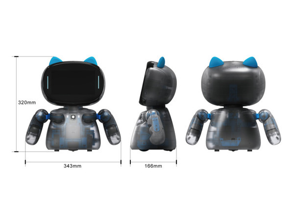 Kebbi Airに組立式スマートロボットが登場！カスタマイズして組立、会話や表情、動きをプログラミング「Kebbi Air S-Robot Creator」