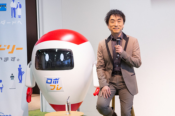 経産省と三菱地所 ロボットとエレベータが連携した「ロボットフレンドリー」な街づくりを本格化　NECやパナソニックのロボットでデモ公開