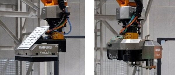 Mujinの知能ロボットをファンケル物流センターが導入　段ボールとコンテナの荷卸し、ピース品コンテナ投入を自動化