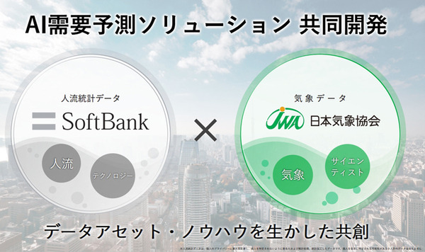 ソフトバンクと日本気象協会が「来店客・需要予測サービス サキミル」開発　小売・飲食業界向けにフードロス削減や勤務シフト最適化に
