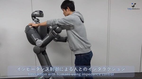 東京ロボティクス 全身人型ロボット『Torobo』の性能動画を公開 関節を柔らかく制御し、人や物と安全に接触