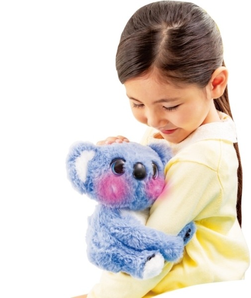 ぬいぐるみの方から腕にしがみついて甘えてくる「ぎゅっとしてキュンっ！」コアラと子猫がタカラトミーより3月発売