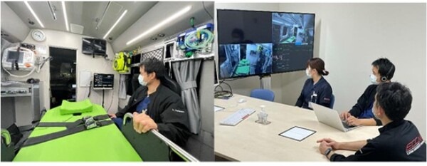 【5G×医療】NTTドコモ「エクモカー」と「病院」で高精細映像や音声等をリアルタイム伝送　千葉大学病院に提供