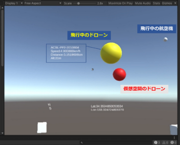 ドローンがほかの飛行体との衝突を自動回避 「衝突防止自動管制技術」の実証試験に成功　空飛ぶクルマの社会実装を見据えて