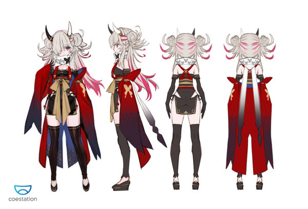 コエステ初のオリジナルキャラクター『蓮鬼ねむ』制作プロジェクト トークン発行型ファンディング『FiNANCiE』で開始