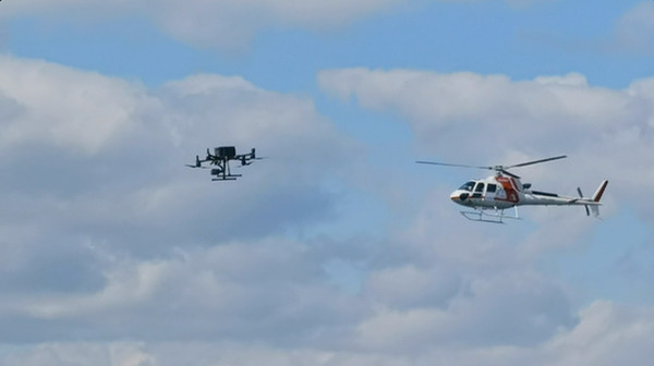 空飛ぶクルマ、ドローン、ヘリコプターが混在する空を想定した運航統制実験　三井物産やJAXA、Terra Droneらが協力