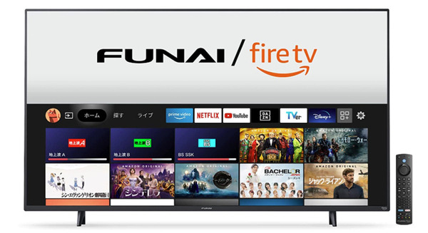 【速報】Amazonとヤマダ 日本初「Amazon Fire TV搭載」スマートテレビを発表　Alexa連携　割引価格で本日より予約開始