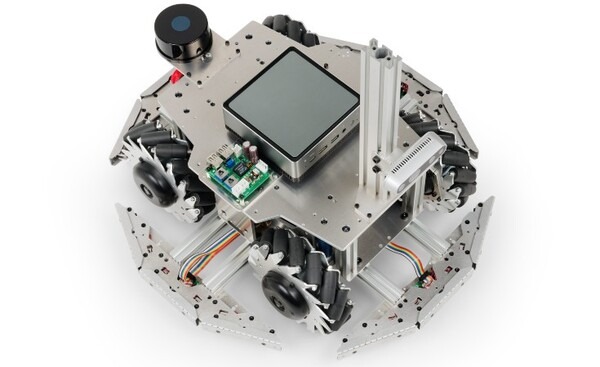 ヴイストンが可搬重量約40kgのメカナムホイール搭載、研究開発用台車ロボット「メカナムローバーVer.3.0」 を発売
