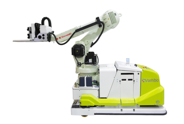 川崎重工 デバンニングロボット「Vambo」を新発売 1時間に最大600個の荷降ろし 独自開発のハンドで混載に対応