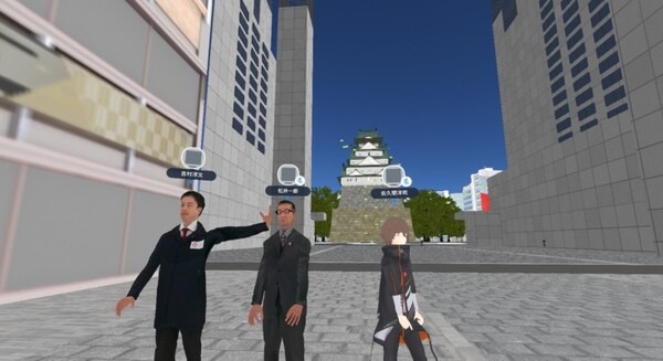 大阪の吉村府知事や松井市長がアバターになった！制作工程も公開　都市連動型メタバース「バーチャル大阪」カウントダウン開催