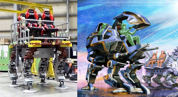身長4mの人型トランスフォーム変形ロボットが進化！コクピットに搭乗して操縦＆遠隔操作もできる制御システム「V-Sido」搭載