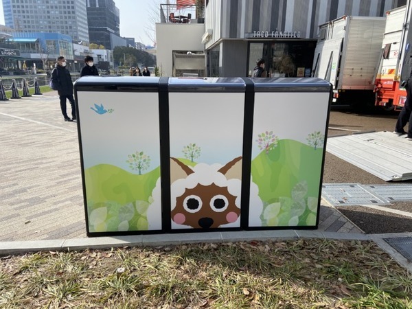 ソーラー発電で作動するIoTゴミ箱「SmaGO」を名古屋・栄で運用開始　三井不動産/メ～テレ/フォーステック
