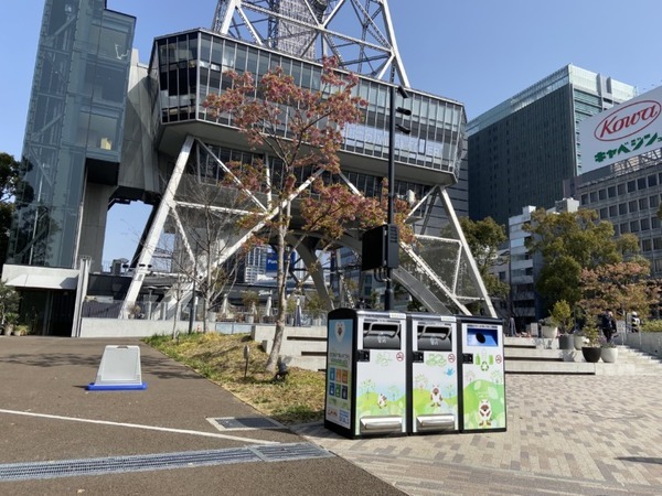 ソーラー発電で作動するIoTゴミ箱「SmaGO」を名古屋・栄で運用開始　三井不動産/メ～テレ/フォーステック
