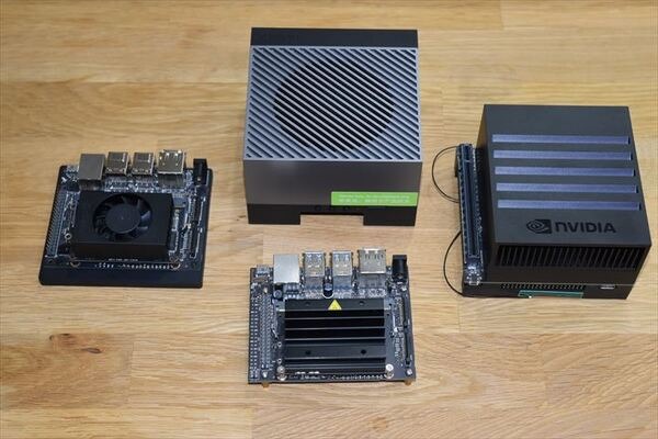【Jetson AGX Orinレビュー(１)】最新の超小型AIコンピュータ最速レビュー、「開封の儀」歴代Jetsonとの比較やインタフェースもチェック