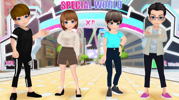 NTTドコモのメタバース「XR World」3/31提供開始！音楽・アニメ・ダンス・スポーツ・教育・観光が融合　スマホだけで体験OK